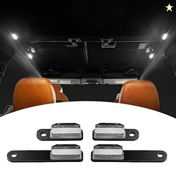 Mabett LED Interior Dome Lights 4Pcs Kit Fit Ford Bronco 2021 2022 202