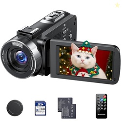 FIREFOTO Camcorder Video Camera, Digital Camera 42MP 4K Camera for Vlo
