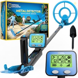 NATIONAL GEOGRAPHIC Metal Detector for Kids - 7.4" Waterproof Metal De
