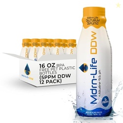 Mdrn-Life Deuterium Depleted Water, Purified Bottled Water, DDW as Low