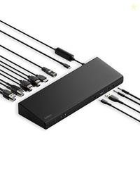 Belkin 15-in-1 Universal Triple Display DisplayLink Docking Station Hu