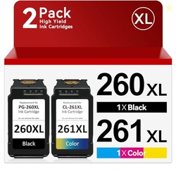 OEGGOINK PG-260XL CL-261XL Ink Cartridge for Canon 260 and 261 Ink Car