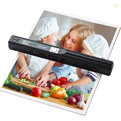 Hczrc Portable Scanner, Photo Scanner for A4 Documents, Handheld Scann