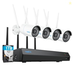 REOLINK 5MP Security Camera System, 5/2.4GHz Dual-Band Wi-Fi, 16CH NVR