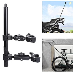 PellKing Motorcycle Bike Handlebar Clamp Mount and 61" Invisible Selfi