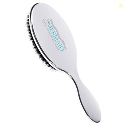 Mermaid Extension Care Boar Bristle Brush, Gentle Hair Extension and W