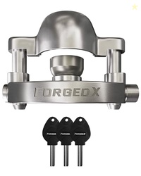 FORGEDX Stainless Steel Trailer Lock for 2" to 2-5/16" Couplers for Tr