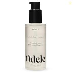 Odele Hair Oil with Baobab & Argan Oils, Lightweight to Smooth Frizz, 