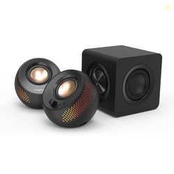 Creative Labs Pebble X Plus 2.1 Channel USB Type-C Computer Speakers