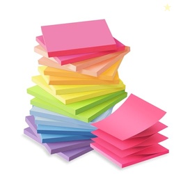 (16 Pack) Pop Up Sticky Notes 3x3 in Accordion Stickies Super Sticking