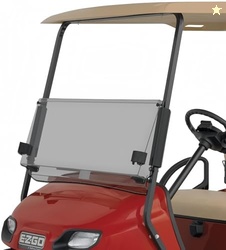 GOLF CARTS & ACCESSORIES - EZGO TXT Folding Tinted Windshield (Years 2