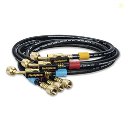 Fieldpiece HR3B -  Ball Valve Hose Set - 5 ft Refrigerant Charging & R
