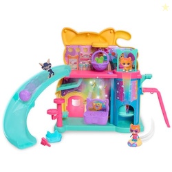 Disney Junior SuperKitties Purr N Play Playset and Figures, 12-Pieces,