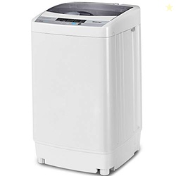 Giantex Full-Automatic Washing Machine Portable Compact 1.34 Cu.ft Lau