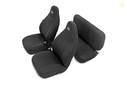 Rough Country Neoprene Seat Covers for Jeep Wrangler TJ (1997-2002) - 