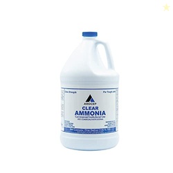 CPDI Clear Ammonia Cleaner Liquid, 1 Gallon, Multipurpose, Multi-Surfa
