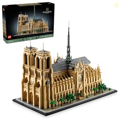 LEGO Architecture Notre-Dame de Paris Replica, Architectural Model Kit