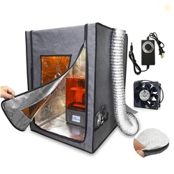 Multifunctional 3D Printer Enclosure w/Adjustable Ventilation Kit Elim