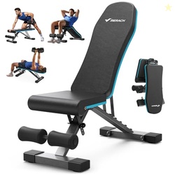 MERACH Weight Bench, Foldable Weight Benches for Home Gym with 990 LBS