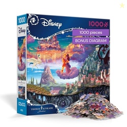 Ceaco Thomas Kinkade Puzzles  Disneys Hercules 1000 Piece Jigsaw Puzzl