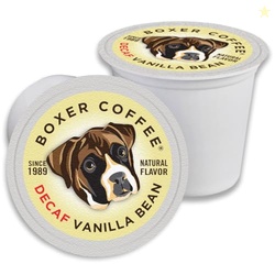 Boxer Coffee Swiss Water Process Decaf Vanilla Single Serve Pods, 48ct