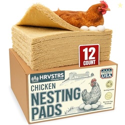Chicken Nesting Pads for Chicken Coop Accessories - 12 Pack - USA Aspe