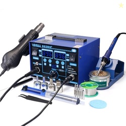 YIHUA 862BD+ SMD ESD Safe 2 in 1 Soldering Iron Hot Air Rework Station