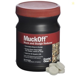 CrystalClear MuckOff, Natural Pond Muck Treatment, Water Garden, Fount