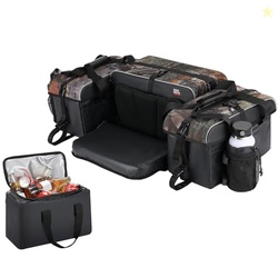 KEMIMOTO ATV Storage Bags with Cooler Bag, 76L Large ATV Bags Rear Rac