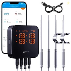 Govee WiFi Meat Thermometer with 4 Probe, Smart Wireless Meat Thermome