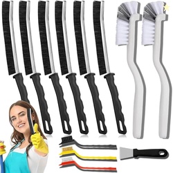 Crevice Cleaning Brush, Multi-Purpose Hard Bristle Brushes for Deep Cl