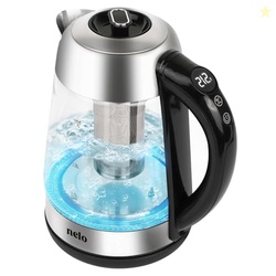 NELO Electric Kettle with Removable Tea Infuser, 7 Temperature Presets