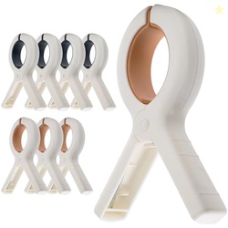Extra Large Beach Towel Clips 8 Pack - 5.1 Inch Towel Clips for Beach 
