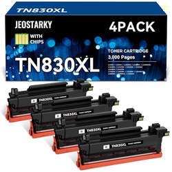 Jeostarky Compatible TN830XL TN830 Toner Replacement for Brother TN830