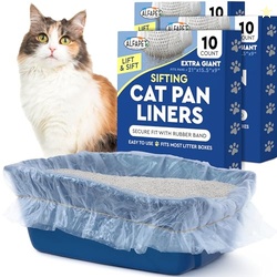 Alfapet Original Sifting Cat Litter Box Liners - Extra Giant 30 Count 