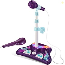 Little Pretender Kids Karaoke Machine with 2 Microphones and Adjustabl
