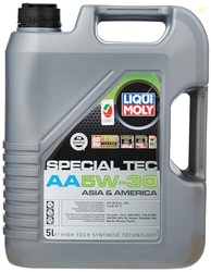 LIQUI MOLY Special Tec AA SAE 5W-30 | 5 L | Fully synthetic engine oil