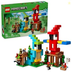 LEGO Minecraft The Parrot Houses Building Toy for Boys and Girls 8+ - 