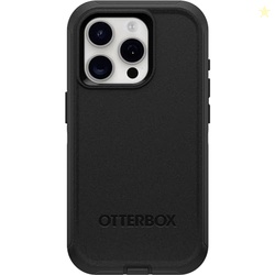 OtterBox iPhone 15 Pro (Only) Defender Series Case - Black, screenless