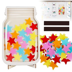 Magnetic Reward Jar, Classroom Reward Jar for Kids, Personalized Stars
