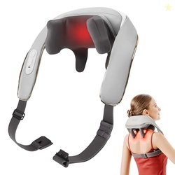 SKG H5mini Neck and Traps Massager with Heat for Deep Tissue Relief, F