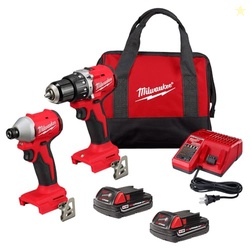 Milwaukee 3610-22CT M18 18V Li-ion Brushless Cordless Compact Hammer D