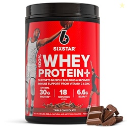 Six Star Whey Protein Powder Whey Protein Plus | Whey Protein Isolate 