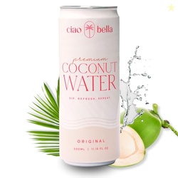 ciao bella Premium Coconut Water: All-Natural Hydration, Non-GMO, One 