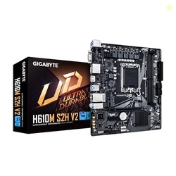 GIGABYTE H610M S2H V2 Motherboard, Supports 14th/13th/12th Gen Intel C