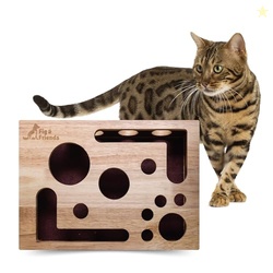 The Original Fig & Friends Cat Nail File Scratch Enrichment Box: Stres
