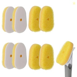 8 Packs Dish Wand Sponge Refills for Scrub Daddy Dish Daddy - Replacem