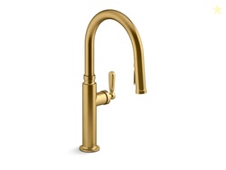 Kohler K28358-2MB Edalyn by Studio McGee 1.5 GPM Single Hole Pull Down