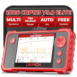 LAUNCH CRP123 V2.0 OBD2 Scanner-2026 New Model Engine/ABS/SRS/Transmis