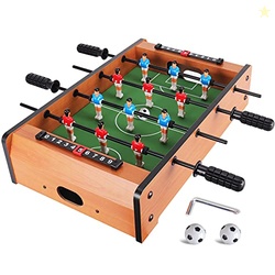 WIN.MAX Mini Foosball Table (Upgrade) 20-Inch Foosball Table Adult Siz